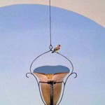 Lampe réelle intégrée au décor